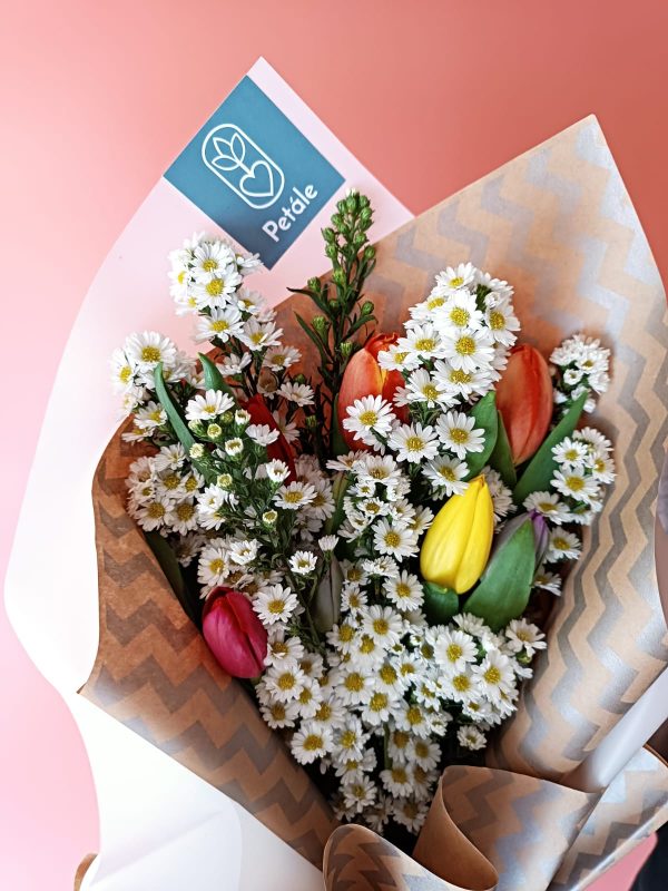 ramo de tulipanes