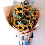 ramo de girasoles