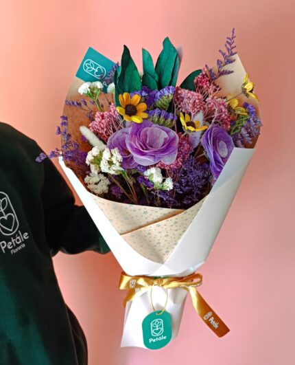 ramo de flores secas